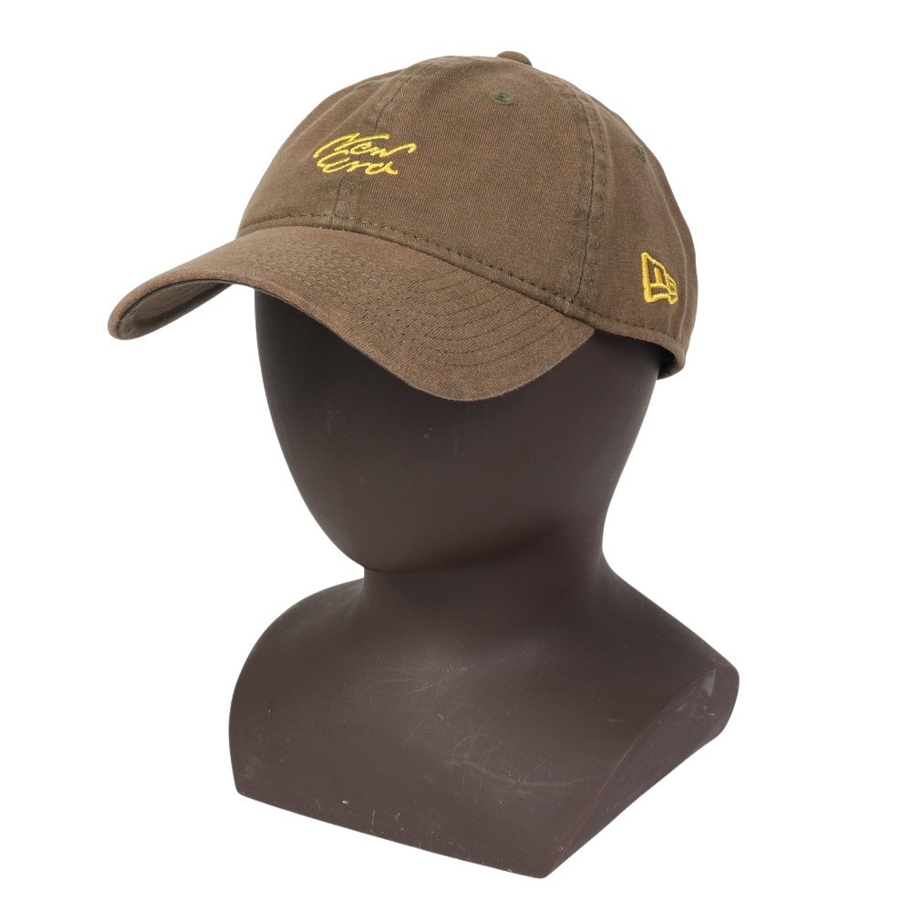 ニューエラ（NEW ERA）（メンズ、レディース）帽子 キャップ 9TWENTY Salt Wash New Era オリーブ 14307574 