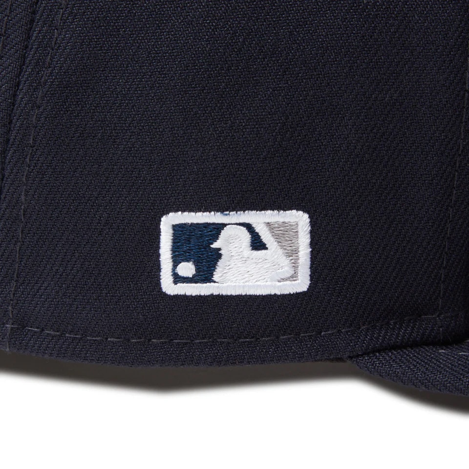 ニューエラ（NEW ERA）（メンズ、レディース）59FIFTY MLB Visor Logo ニューヨーク・ヤンキース キャップ 14307683 ネイビー S-Lサイズ