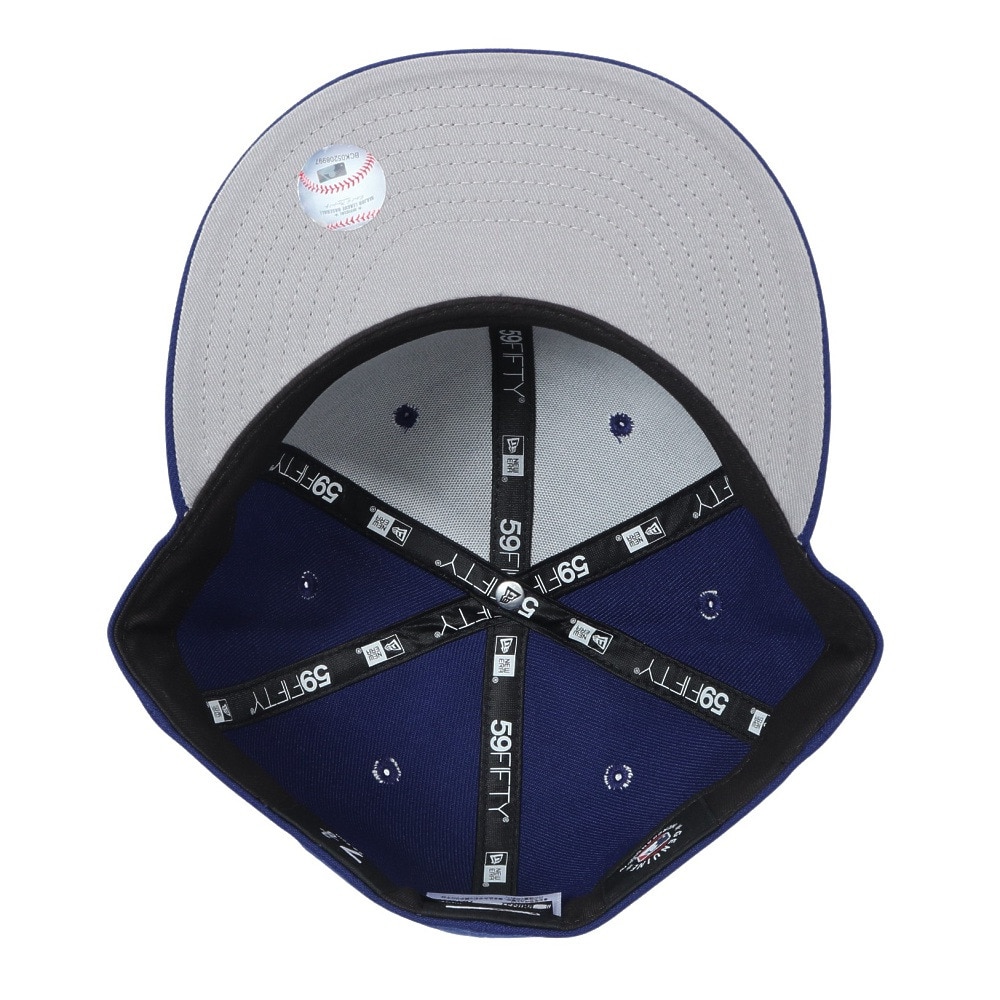 ニューエラ（NEW ERA）（メンズ、レディース）59FIFTY MLB Visor Logo ロサンゼルス・ドジャース キャップ 14307685 S-Lサイズ