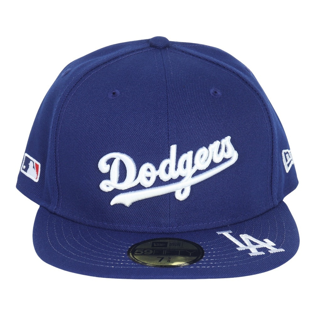 ニューエラ（NEW ERA）（メンズ、レディース）59FIFTY MLB Visor Logo ロサンゼルス・ドジャース キャップ 14307685 S-Lサイズ