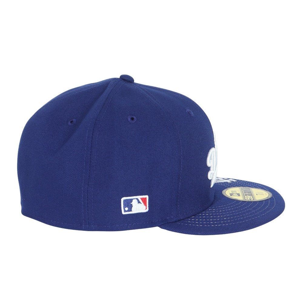 ニューエラ（NEW ERA）（メンズ、レディース）59FIFTY MLB Visor Logo ロサンゼルス・ドジャース キャップ 14307685 S-Lサイズ