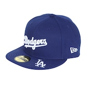 (メンズ、レディース)59FIFTY MLB Visor Logo ロサンゼルス・ドジャース キャップ 14307685 S-Lサイズ