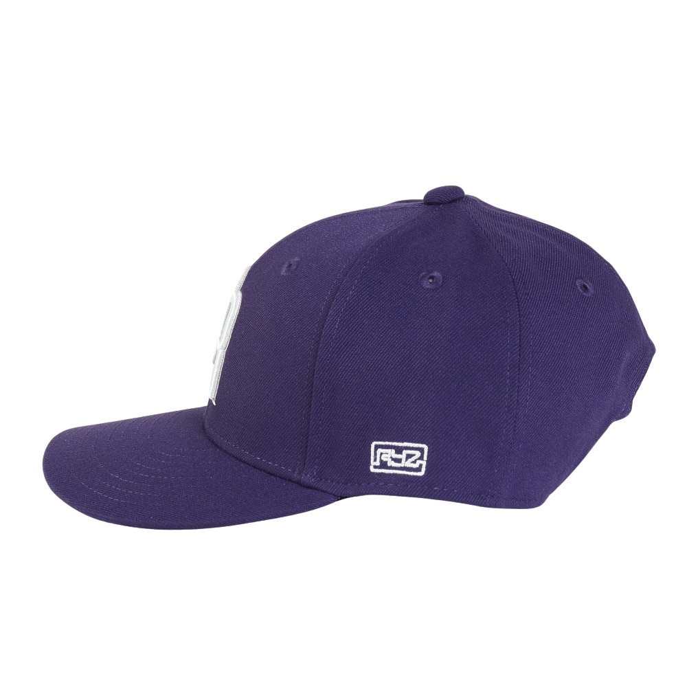ライズ（RYZ）（メンズ、レディース）OR LOGO LP キャップ 帽子 RZ20ST24FW0015 PUL 紫  フリーサイズ