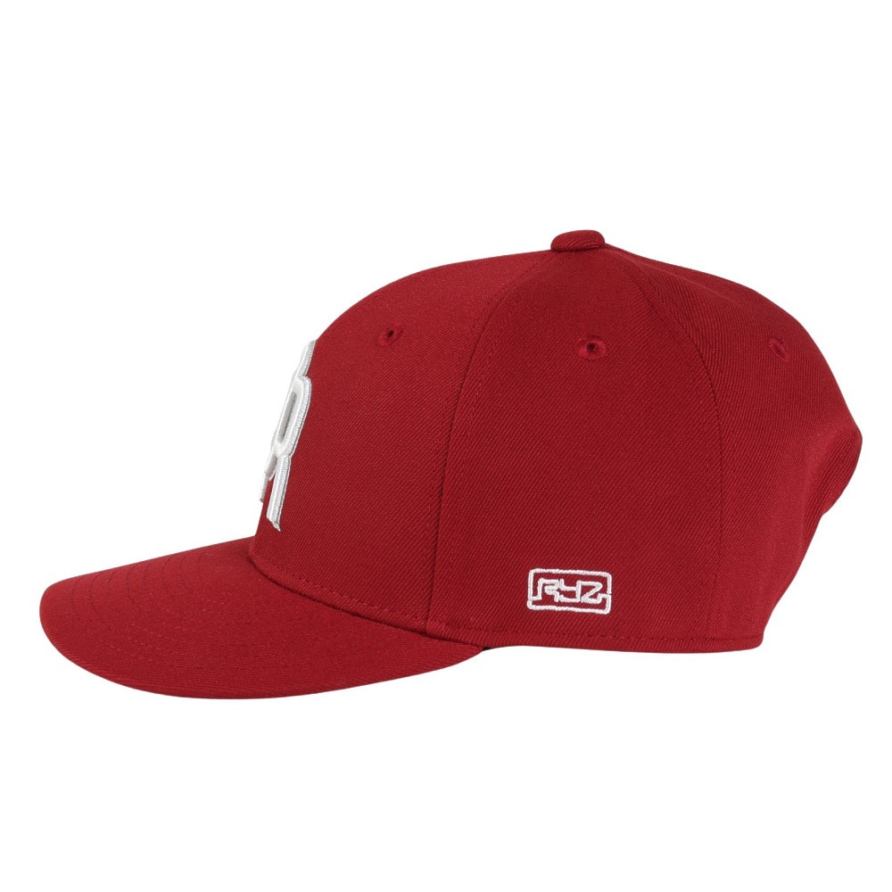 ライズ（RYZ）（メンズ、レディース）OR LOGO LP キャップ 帽子 RZ20ST24FW0015 RED 赤 フリーサイズ