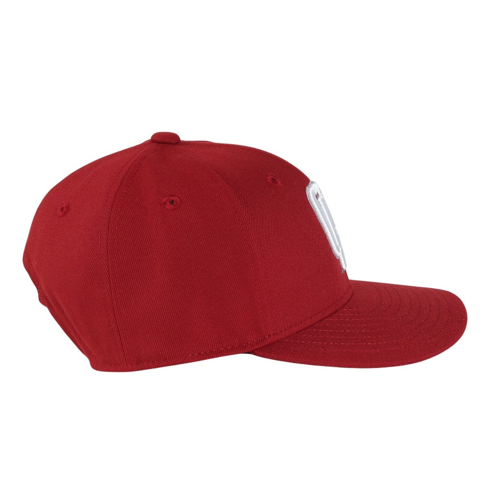 ライズ（RYZ）（メンズ、レディース）OR LOGO LP キャップ 帽子 RZ20ST24FW0015 RED 赤 フリーサイズ