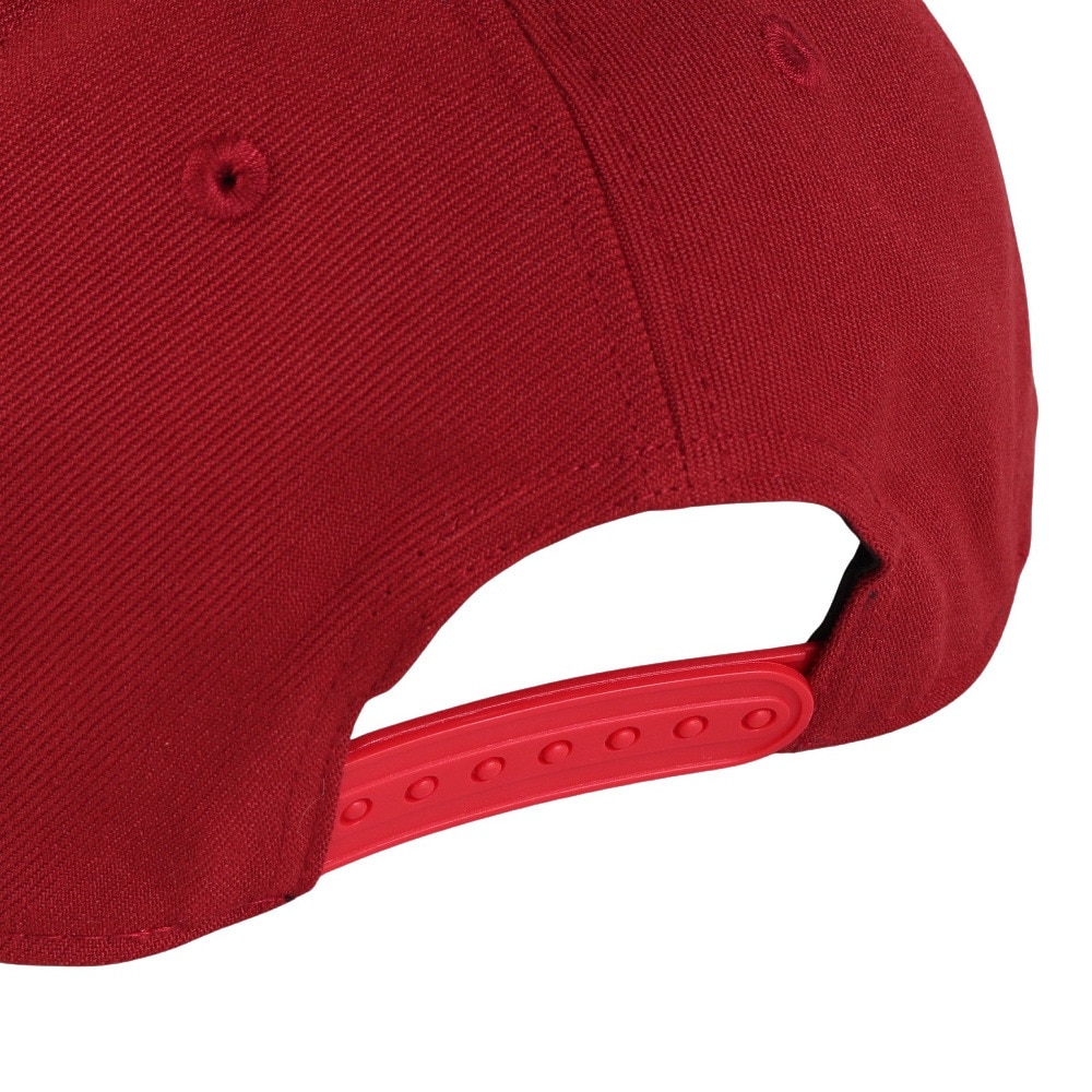 ライズ（RYZ）（メンズ、レディース）OR LOGO LP キャップ 帽子 RZ20ST24FW0015 RED 赤 フリーサイズ