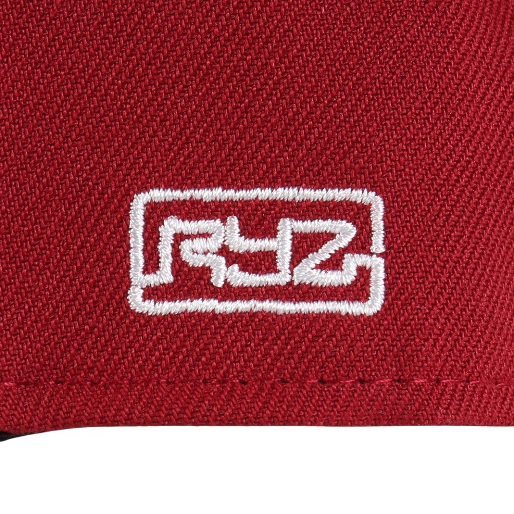 ライズ（RYZ）（メンズ、レディース）OR LOGO LP キャップ 帽子 RZ20ST24FW0015 RED 赤 フリーサイズ