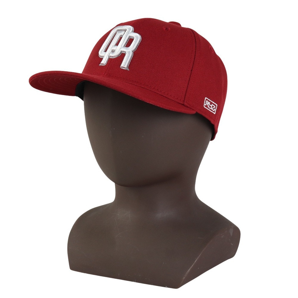 ライズ（RYZ）（メンズ、レディース）OR LOGO LP キャップ 帽子 RZ20ST24FW0015 RED 赤 フリーサイズ