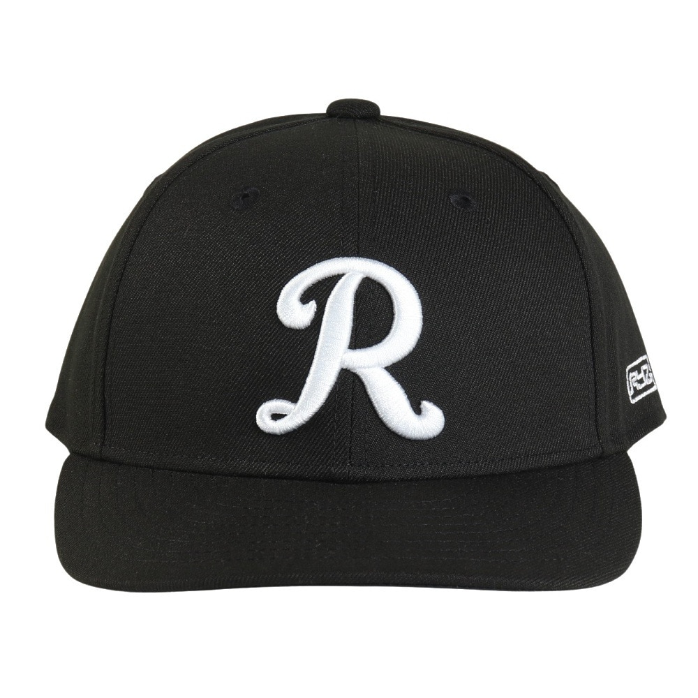 ライズ（RYZ）（メンズ、レディース）R LOGO LP キャップ 帽子 RZ20ST24FW0016 BLK 黒 フリーサイズ