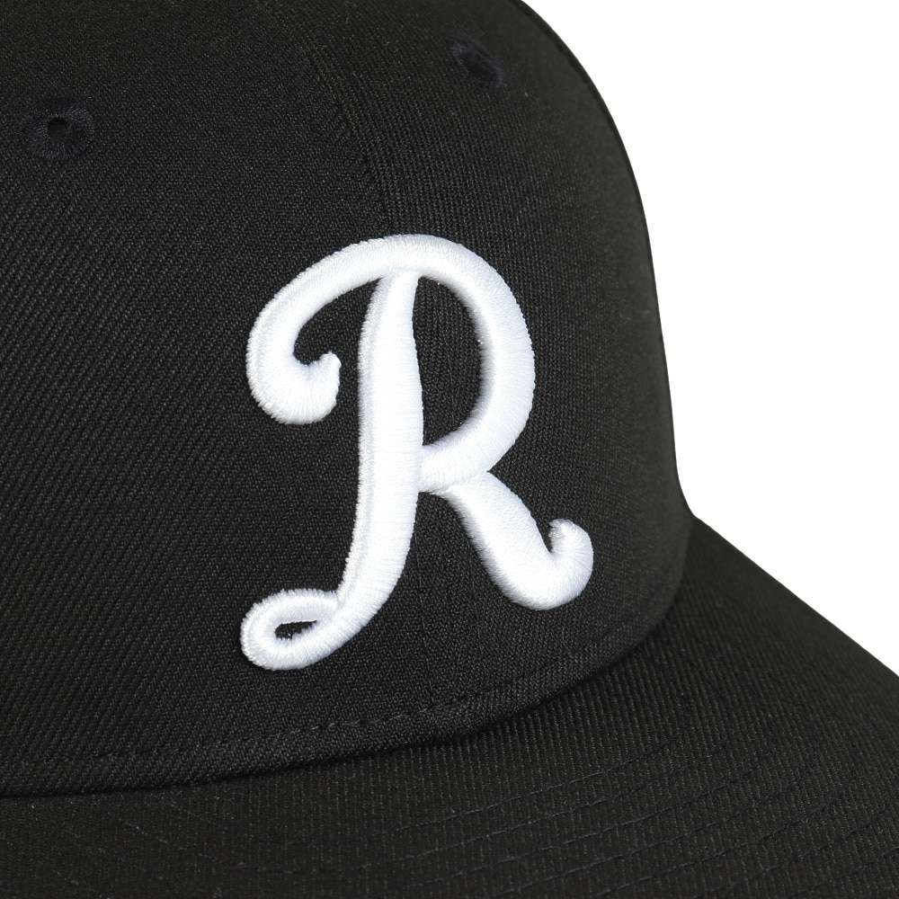 ライズ（RYZ）（メンズ、レディース）R LOGO LP キャップ 帽子 RZ20ST24FW0016 BLK 黒 フリーサイズ