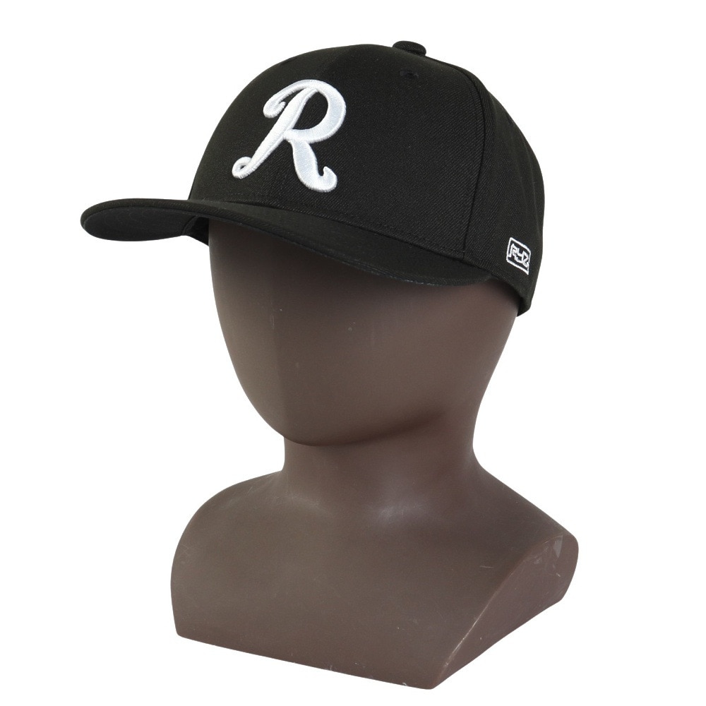 ライズ（RYZ）（メンズ、レディース）R LOGO LP キャップ 帽子 RZ20ST24FW0016 BLK 黒 フリーサイズ
