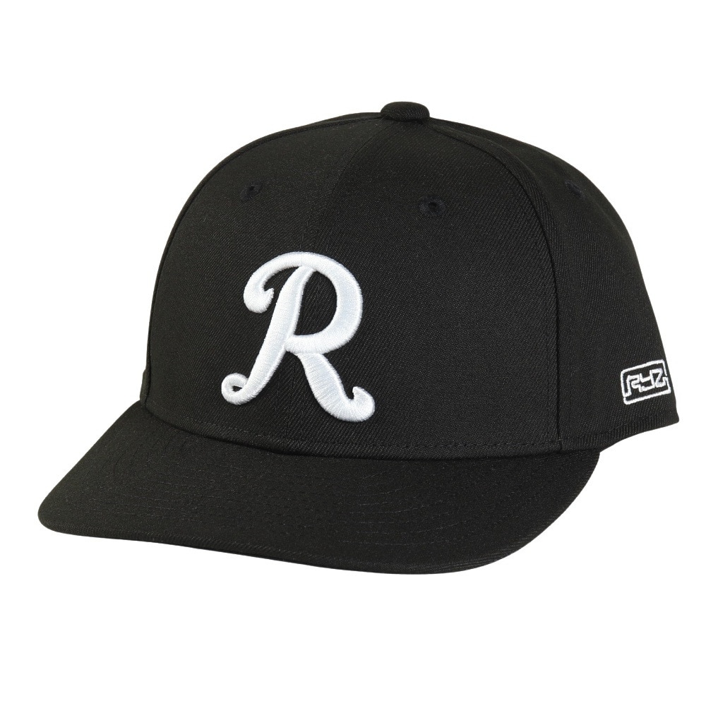 ライズ（RYZ）（メンズ、レディース）R LOGO LP キャップ 帽子 RZ20ST24FW0016 BLK 黒 フリーサイズ