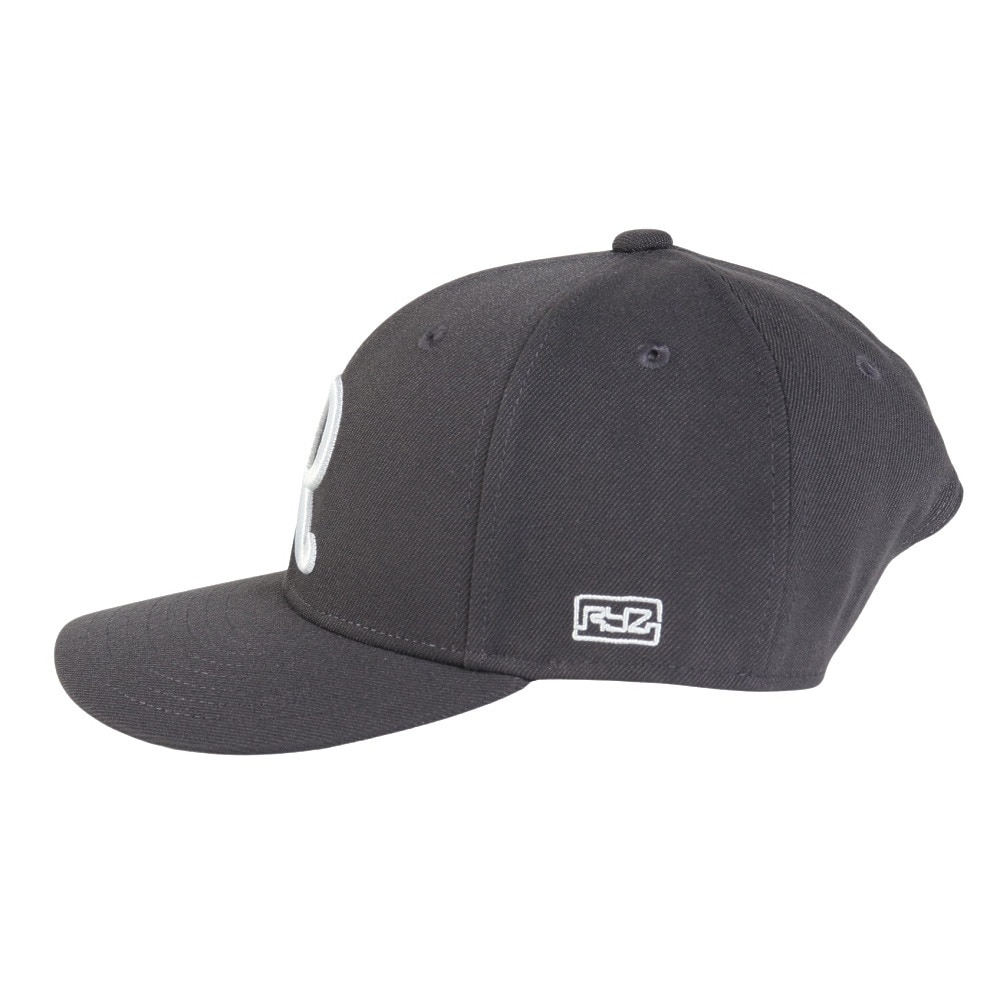 ライズ（RYZ）（メンズ、レディース）R LOGO LP キャップ 帽子 RZ20ST24FW0016 CGRY チャコールグレー フリーサイズ