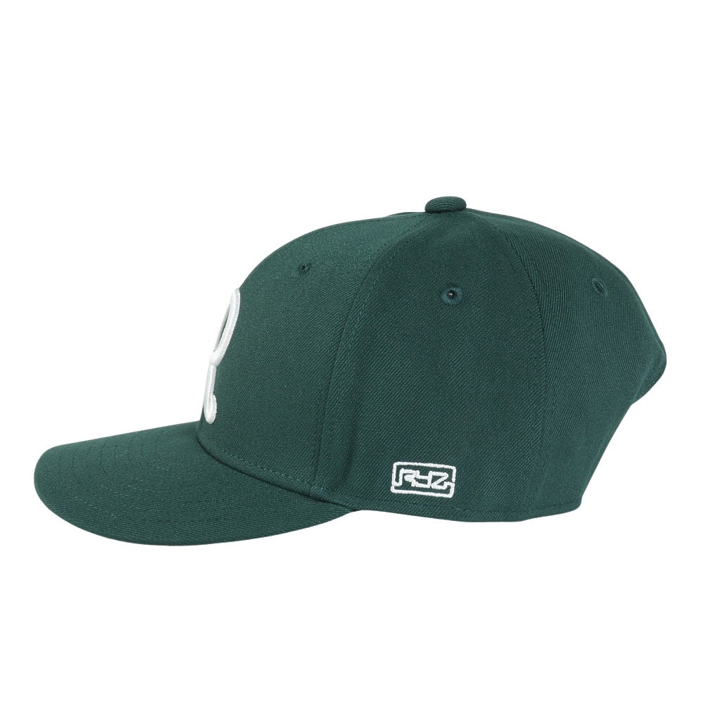 ライズ（RYZ）（メンズ、レディース）R LOGO LP キャップ 帽子 RZ20ST24FW0016 GRN 緑 フリーサイズ