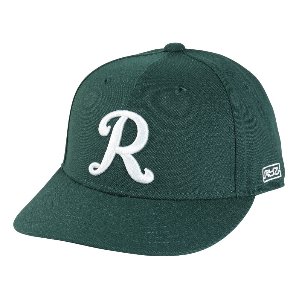 ライズ（RYZ）（メンズ、レディース）R LOGO LP キャップ 帽子 RZ20ST24FW0016 GRN 緑 フリーサイズ