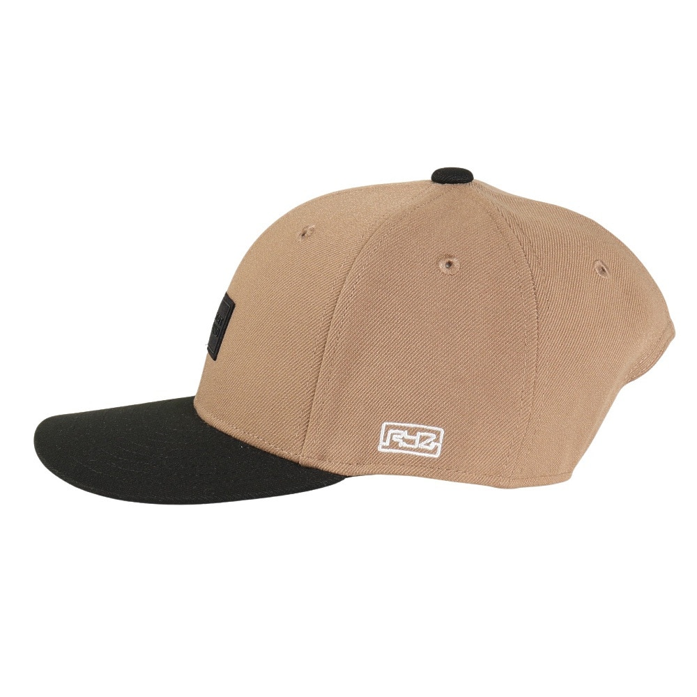 ライズ（RYZ）（メンズ、レディース）BOX WAPPEN LP キャップ 帽子 RZ20ST24FW0017 BEG ベージュ フリーサイズ