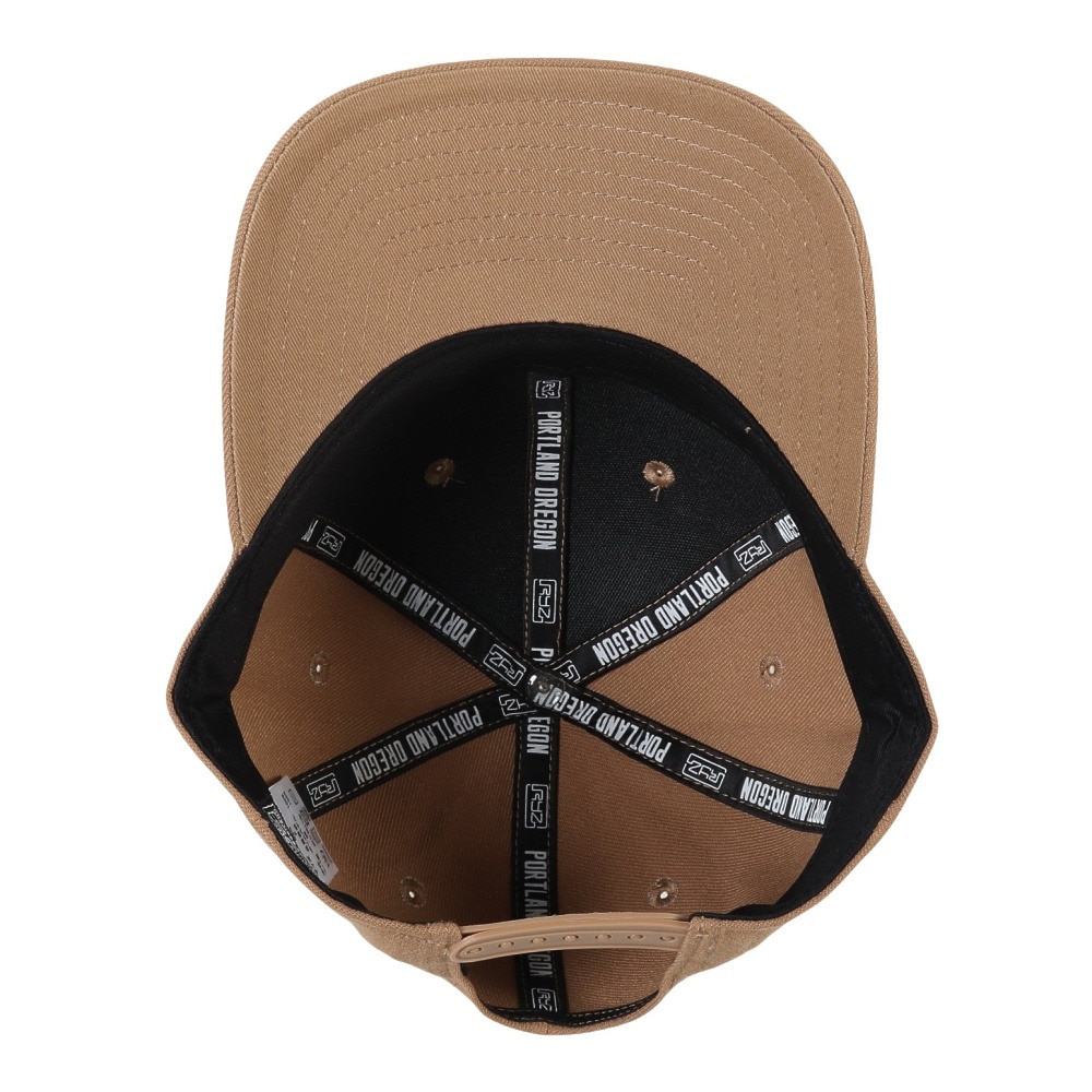 ライズ（RYZ）（メンズ、レディース）CIRCLE WAPPEN キャップ 帽子 RZ20ST24FW0018 BEG ベージュ フリーサイズ