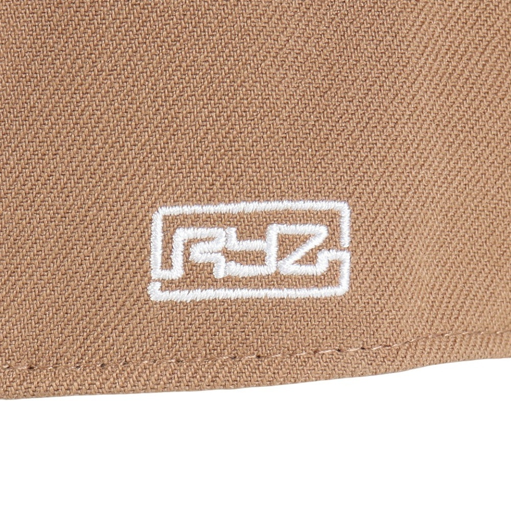 ライズ（RYZ）（メンズ、レディース）CIRCLE WAPPEN キャップ 帽子 RZ20ST24FW0018 BEG ベージュ フリーサイズ