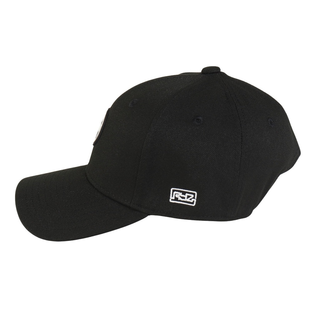 ライズ（RYZ）（メンズ、レディース）CIRCLE WAPPEN キャップ 帽子 RZ20ST24FW0018 BLK 黒 フリーサイズ
