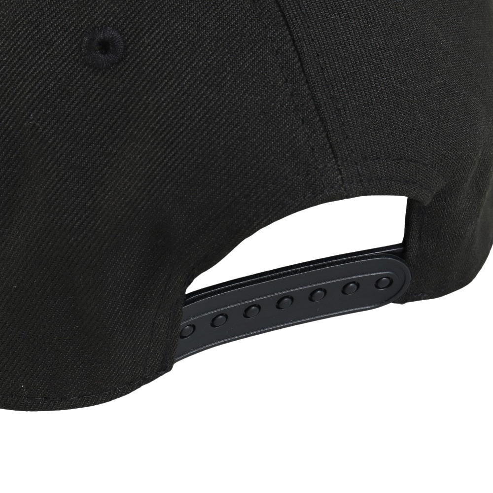 ライズ（RYZ）（メンズ、レディース）CIRCLE WAPPEN キャップ 帽子 RZ20ST24FW0018 BLK 黒 フリーサイズ