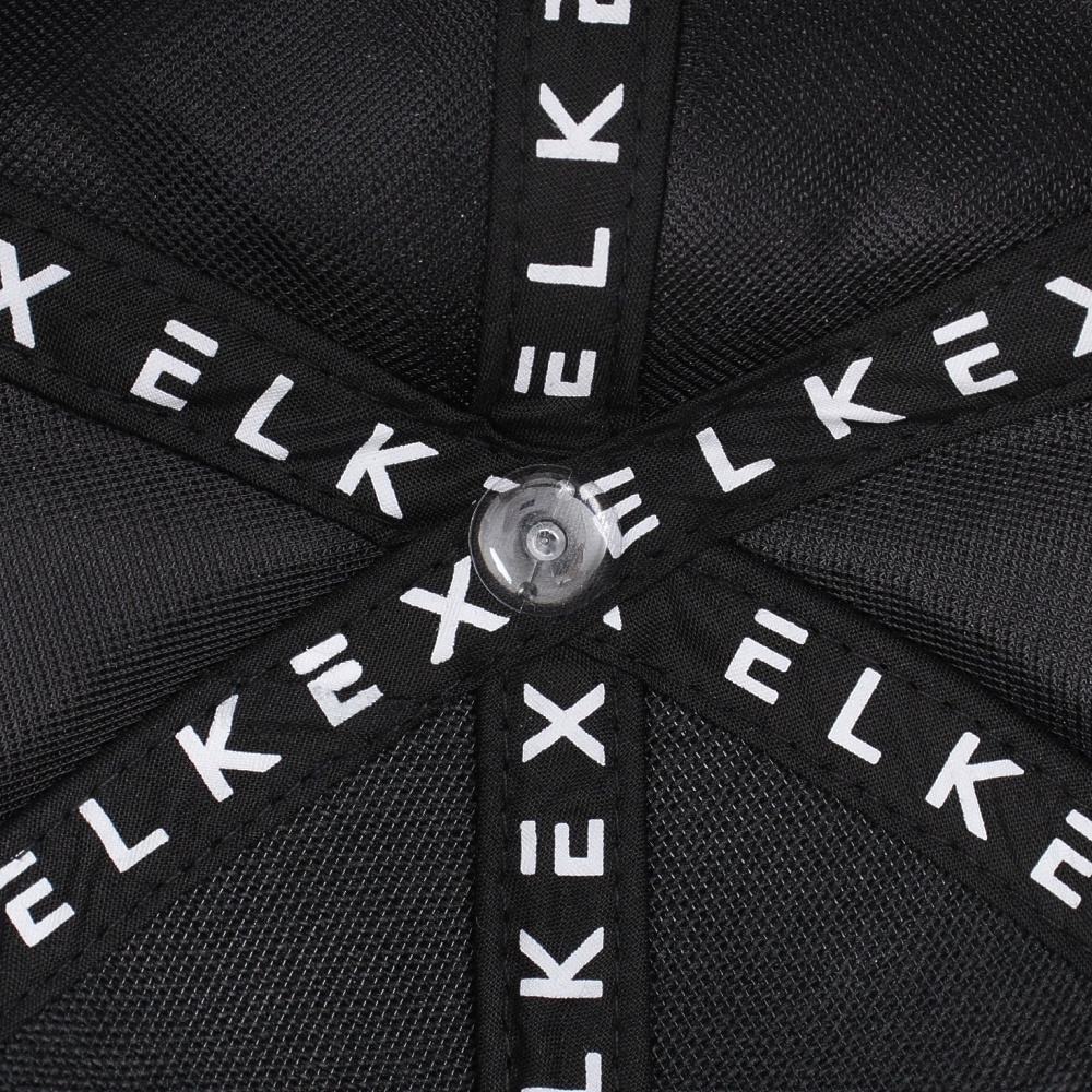 エルケクス（ELKEX）（メンズ）E-LOGO GABARDINE キャップ EKM4FA0028 BLK