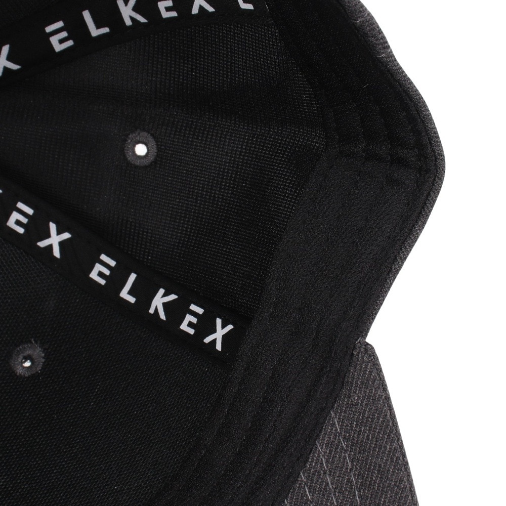 エルケクス（ELKEX）（メンズ）E-LOGO GABARDINE キャップ EKM4FA0028 CGRY チャコールグレー フリーサイズ
