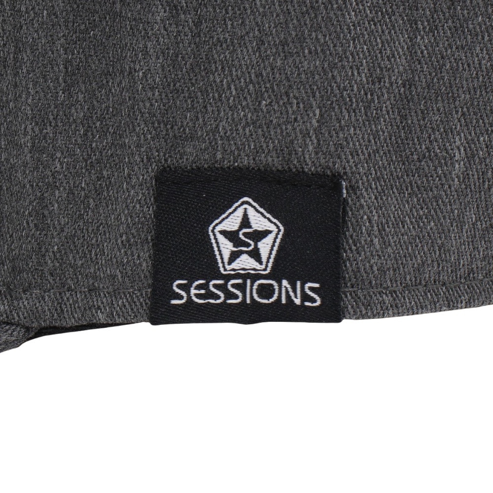 セッションズ（SESSIONS）（メンズ）ベーシック ロゴ BB キャップ 24080276 CGRY