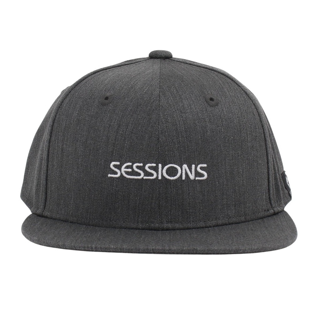 セッションズ（SESSIONS）（メンズ）ベーシック ロゴ BB キャップ 24080276 CGRY