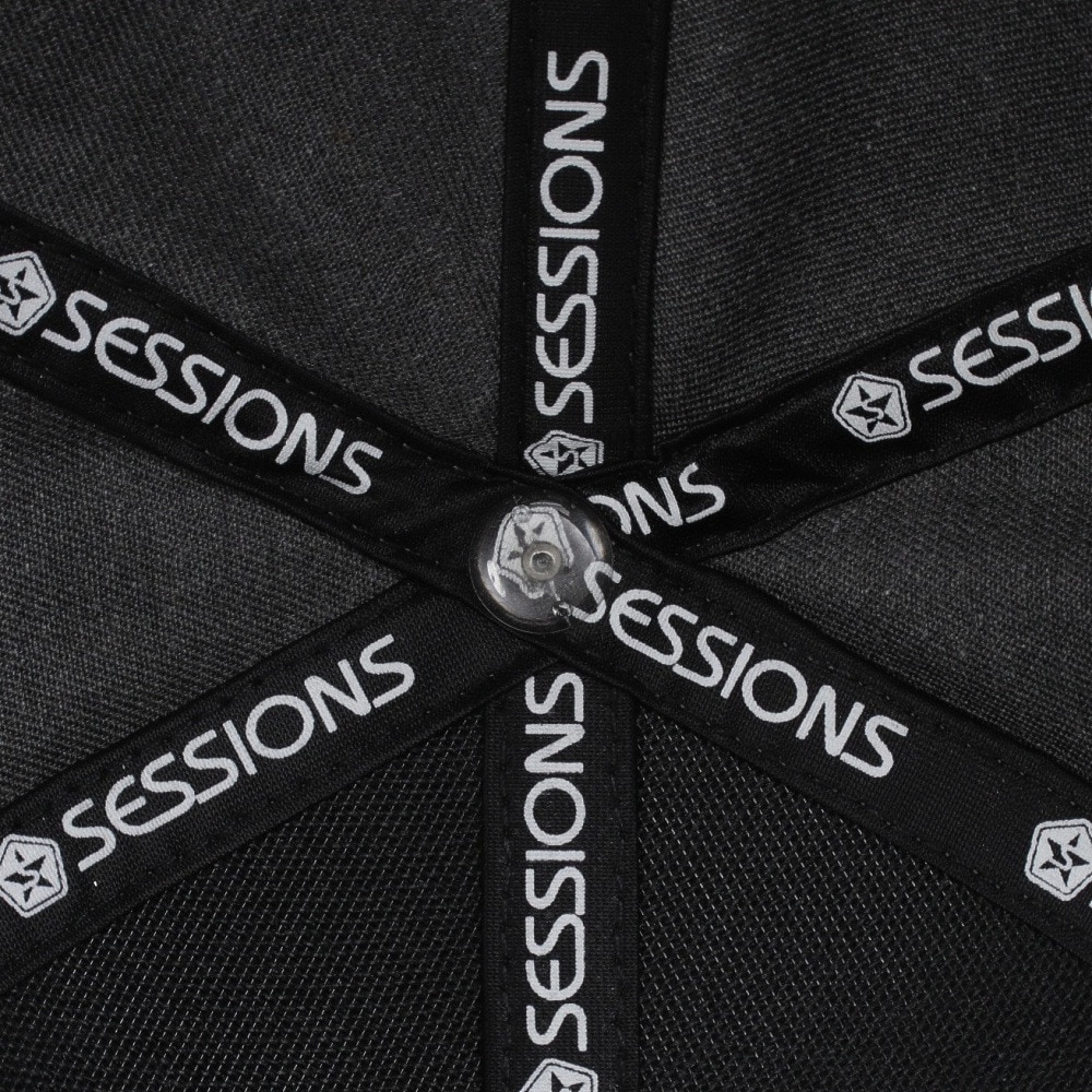 セッションズ（SESSIONS）（メンズ）ベーシック ロゴ BB キャップ 24080276 CGRY
