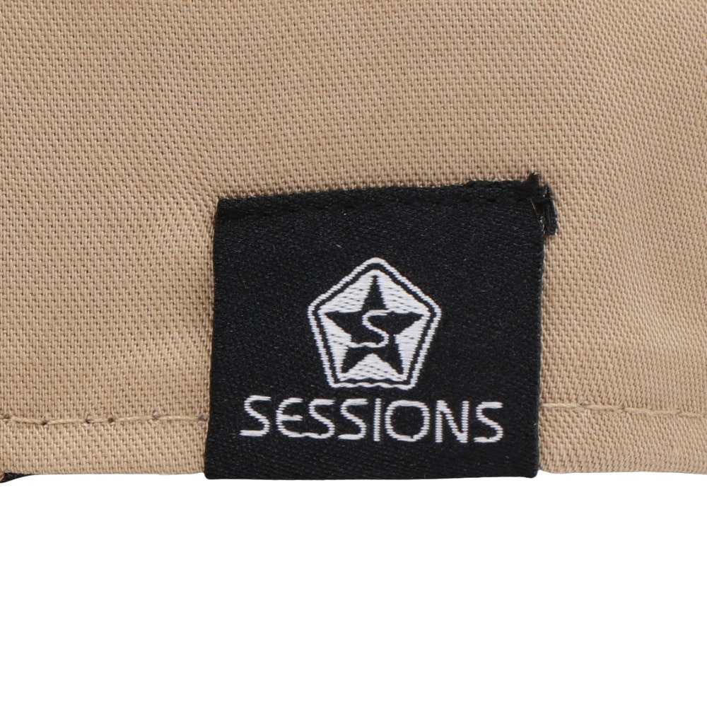セッションズ（SESSIONS）（メンズ）ボックスロゴ LP キャップ 24080277 BEG