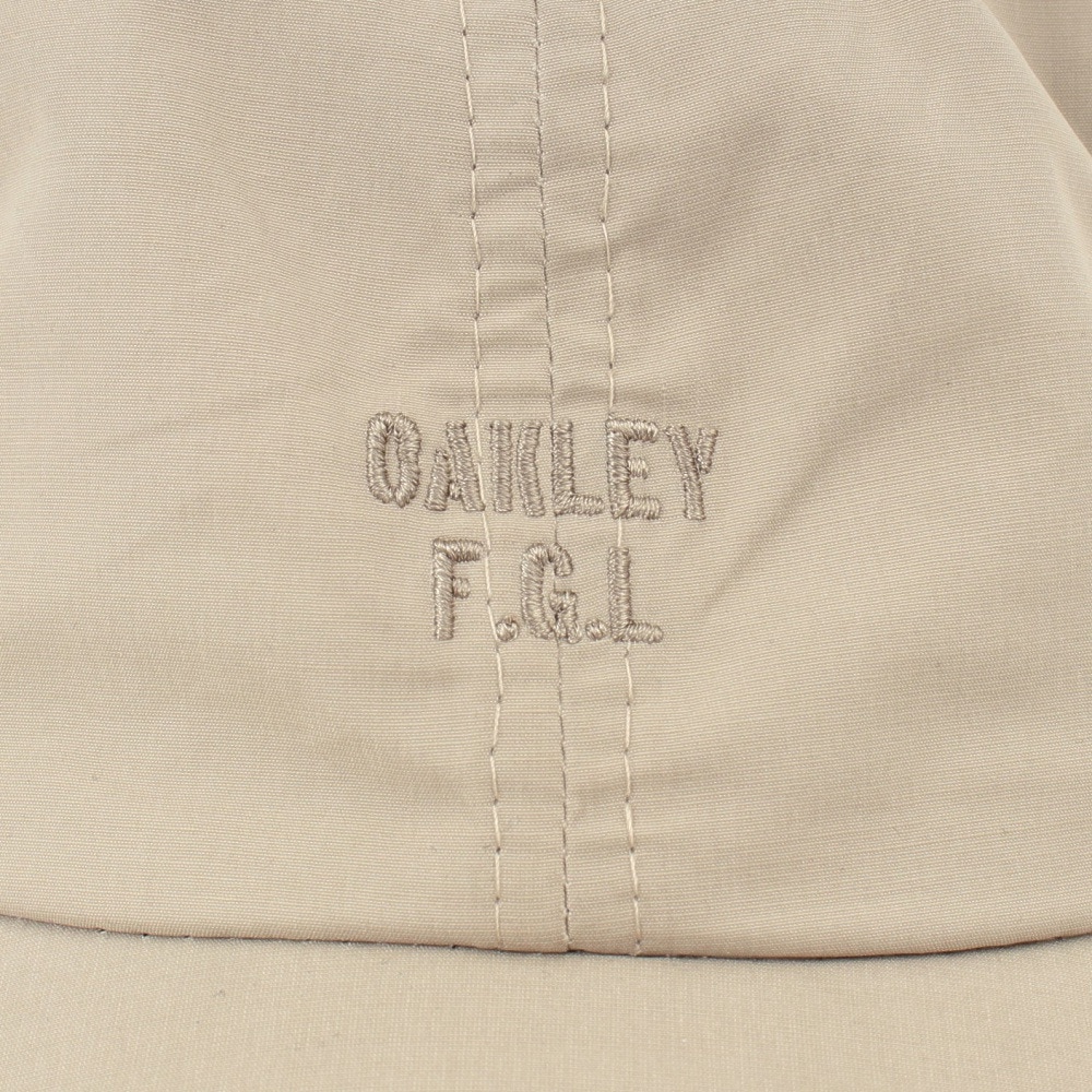 オークリー（OAKLEY）（メンズ、レディース）FGL キャップ FA 24.0 FOS901828-7B5 帽子 ベージュ UVカット 撥水 防風