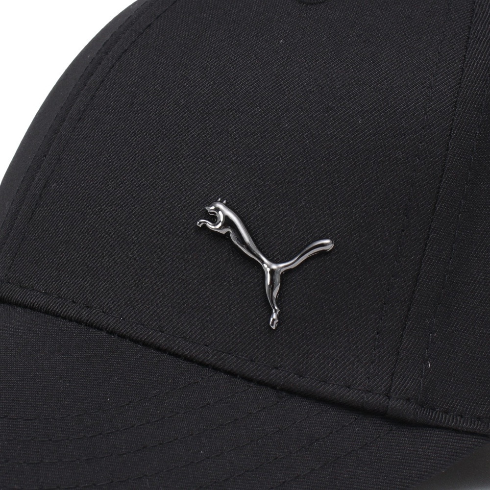プーマ（PUMA）（メンズ、レディース）メタルキャット キャップ 02126901 帽子 黒