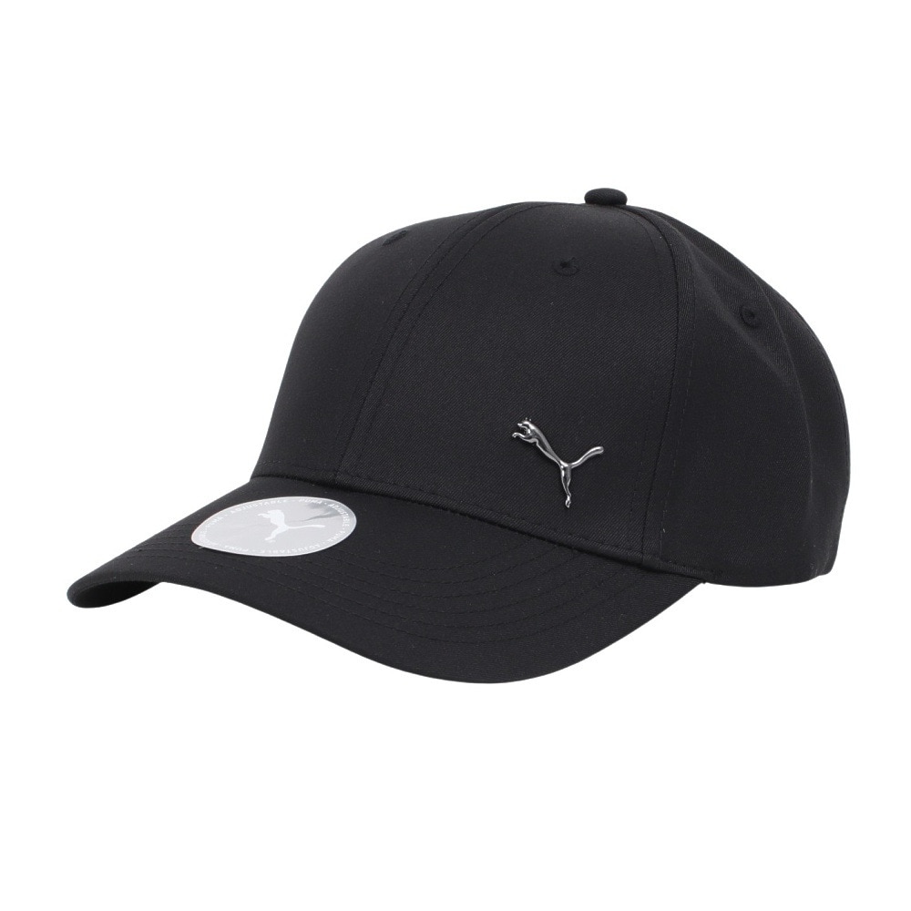 プーマ（PUMA）（メンズ、レディース）メタルキャット キャップ 02126901 帽子 黒