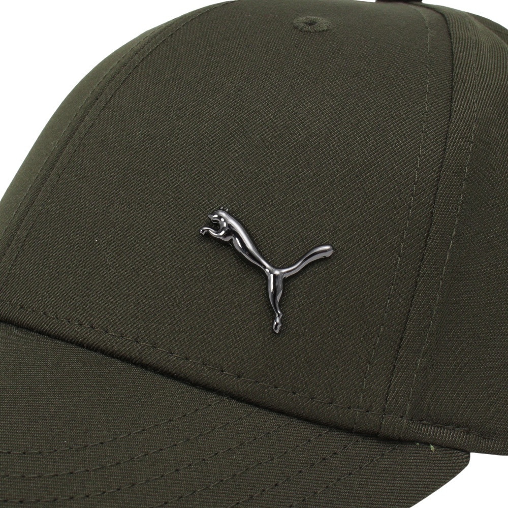 プーマ（PUMA）（メンズ、レディース）メタルキャット キャップ 02126974 帽子 カーキ