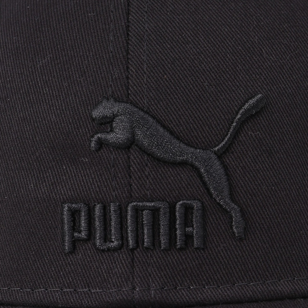 プーマ（PUMA）（メンズ、レディース）帽子 アーカイブ ロゴ BB キャップ 02255415 黒 フリーサイズ