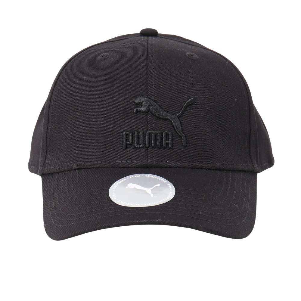 プーマ（PUMA）（メンズ、レディース）帽子 アーカイブ ロゴ BB キャップ 02255415 黒 フリーサイズ