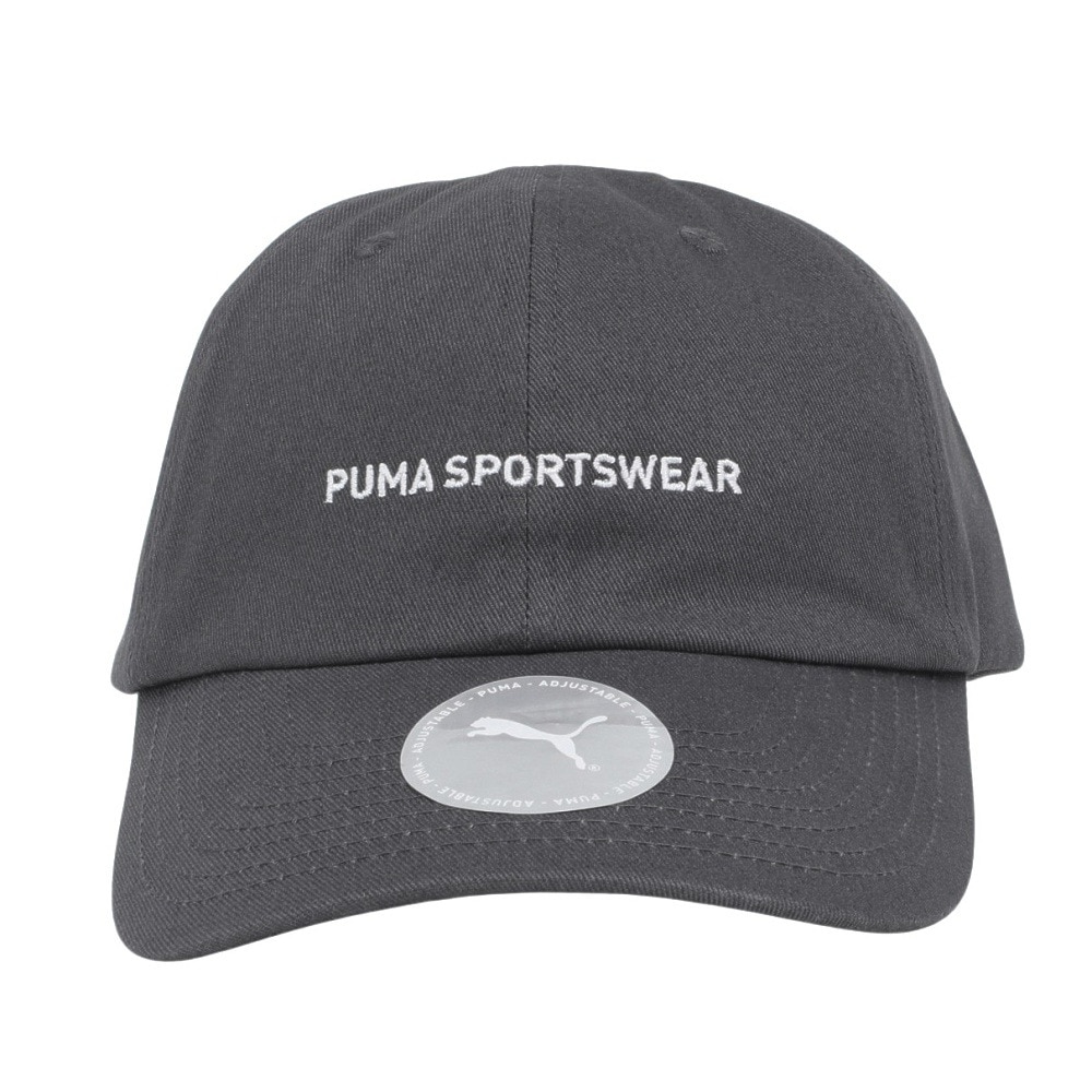 プーマ（PUMA）（メンズ、レディース）スポーツウェア キャップ 02403612 帽子 ダークグレー フリーサイズ