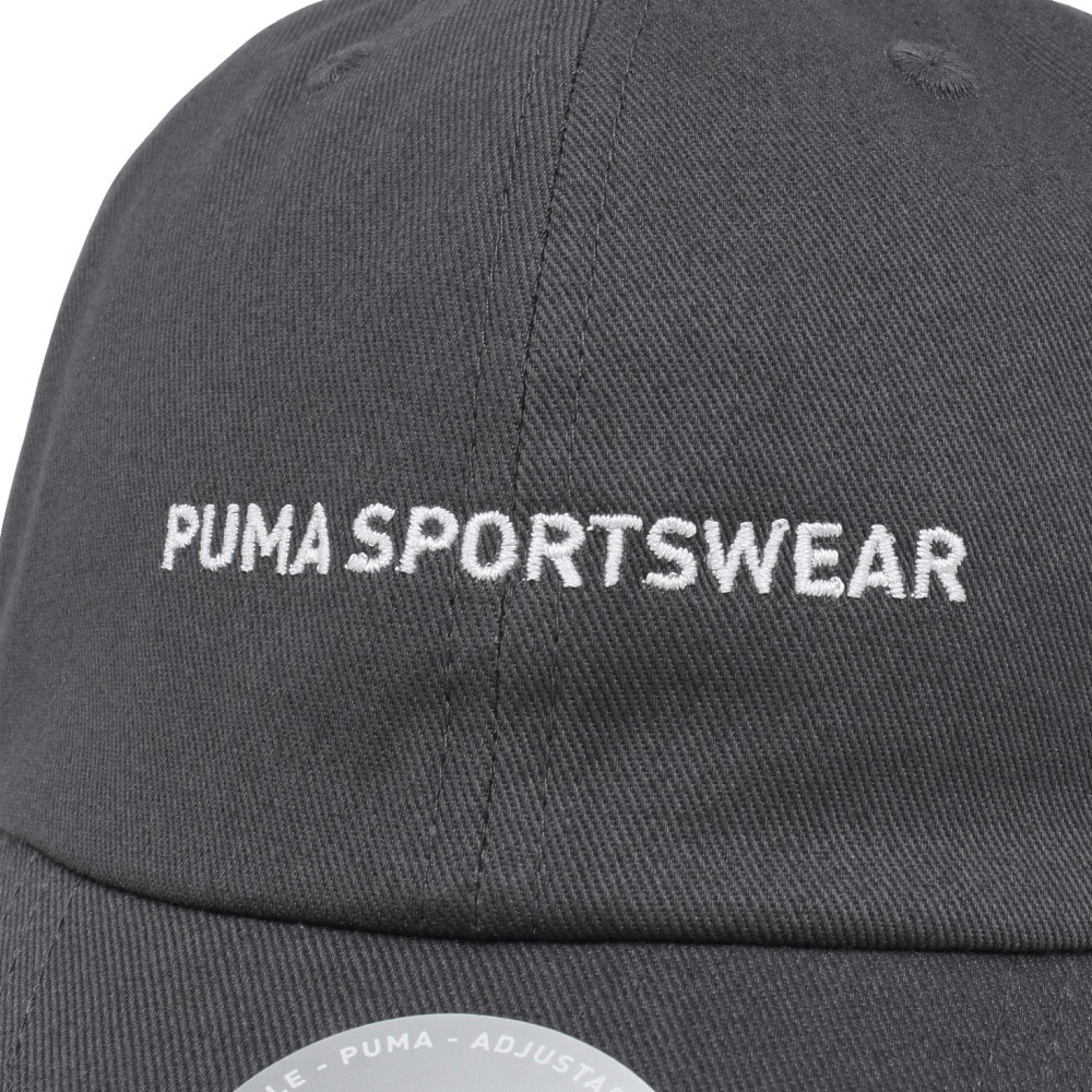 プーマ（PUMA）（メンズ、レディース）スポーツウェア キャップ 02403612 帽子 ダークグレー フリーサイズ