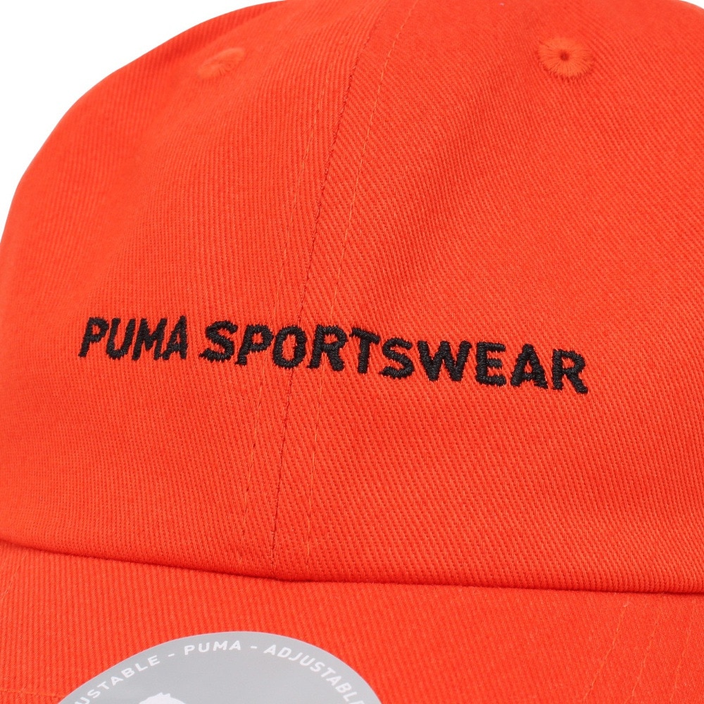 プーマ（PUMA）（メンズ、レディース）スポーツウェア キャップ 02403613 帽子 オレンジ フリーサイズ