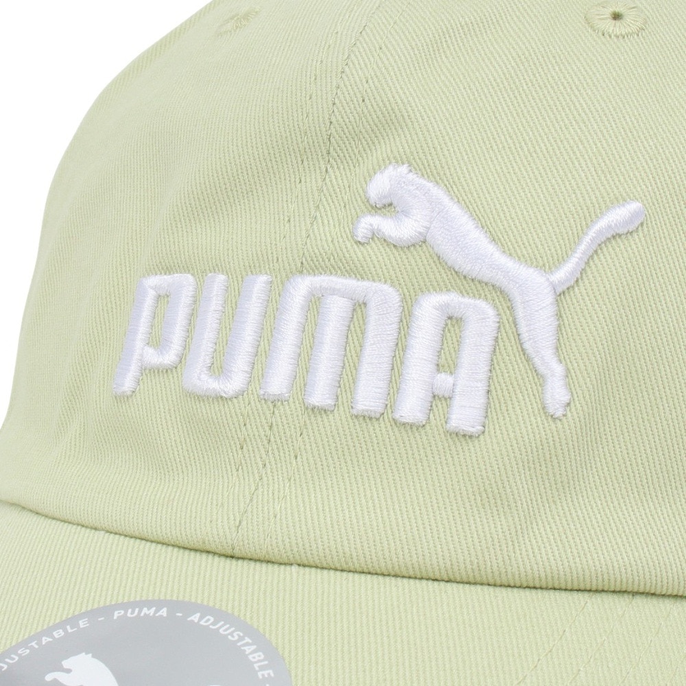 プーマ（PUMA）（メンズ、レディース）エッセンシャル プーマ NO.1 ロゴ BB キャップ EC02435719 帽子 グリーン