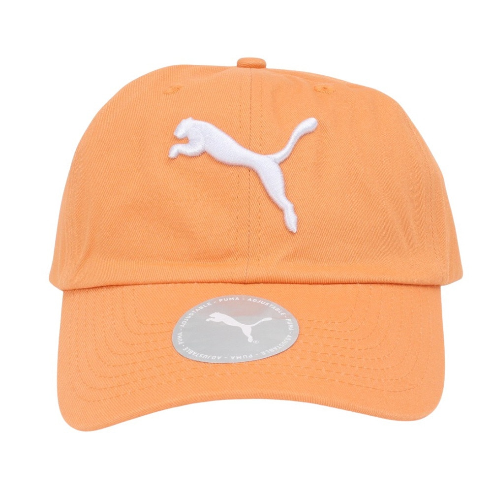 プーマ（PUMA）（メンズ、レディース）ESS キャット ロゴ BB キャップ 02458716 帽子 オレンジ フリーサイズ