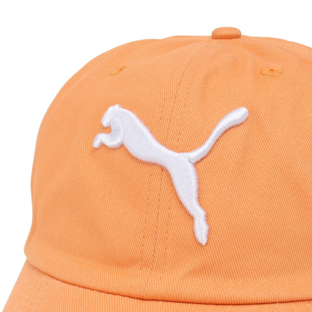 プーマ（PUMA）（メンズ、レディース）ESS キャット ロゴ BB キャップ 02458716 帽子 オレンジ フリーサイズ