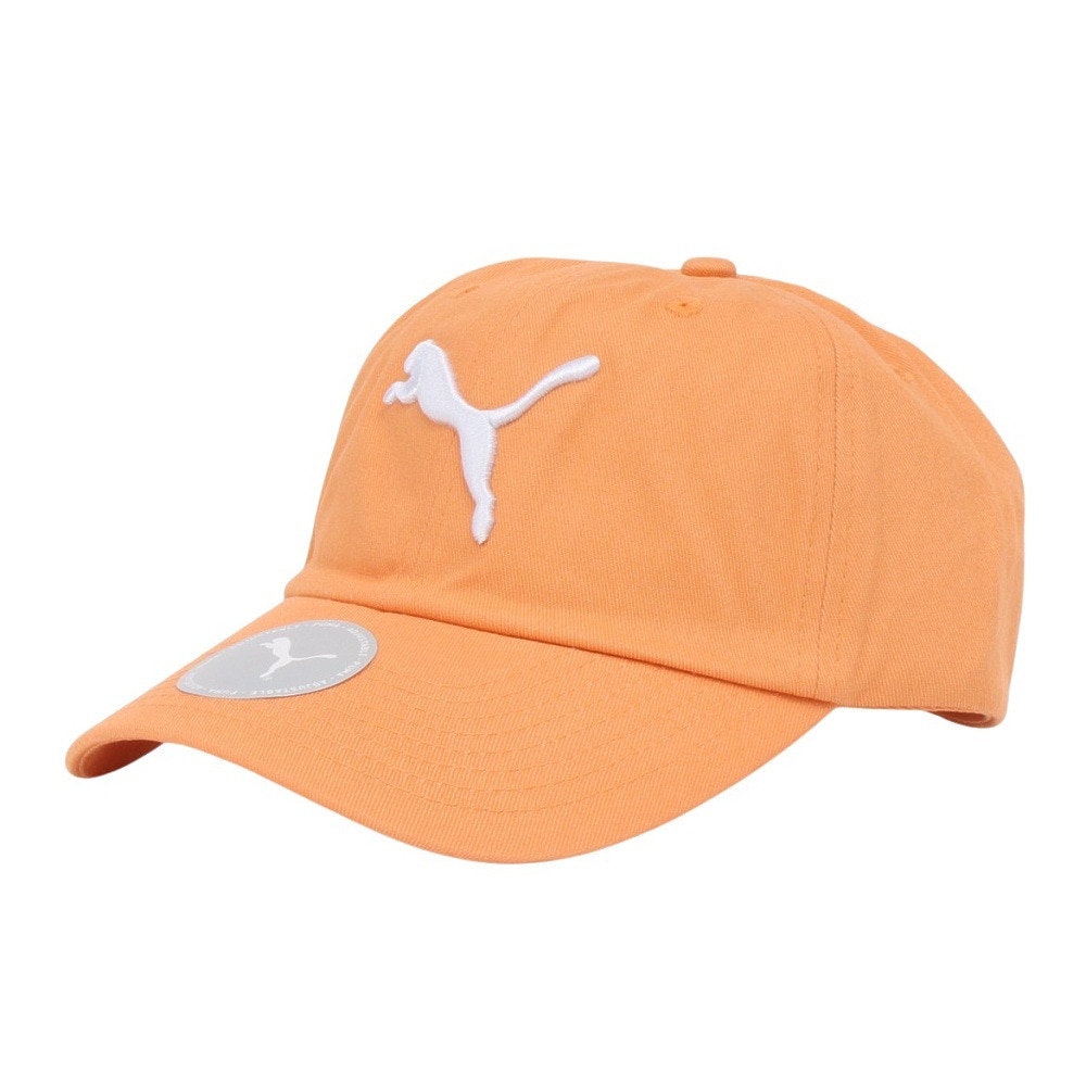 プーマ（PUMA）（メンズ、レディース）ESS キャット ロゴ BB キャップ 02458716 帽子 オレンジ フリーサイズ