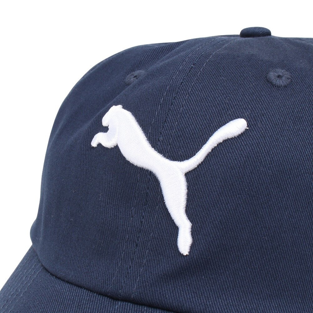 プーマ（PUMA）（メンズ、レディース）ESS キャット ロゴ BB キャップ 02458717 帽子 ネイビー フリーサイズ