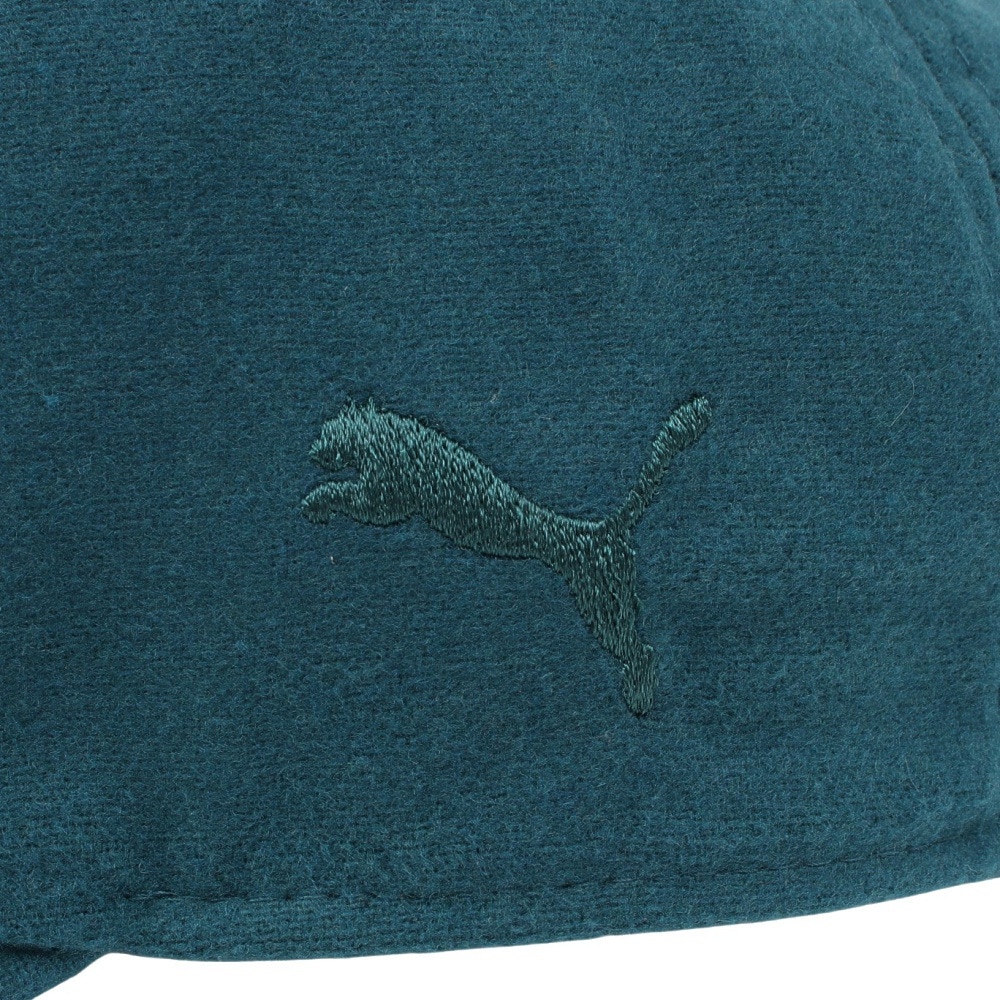 プーマ（PUMA）（メンズ、レディース）クラシック グラフィック ダッド キャップ 02549003 帽子 緑 フリーサイズ