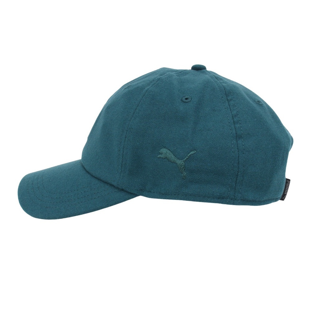 プーマ（PUMA）（メンズ、レディース）クラシック グラフィック ダッド キャップ 02549003 帽子 緑 フリーサイズ