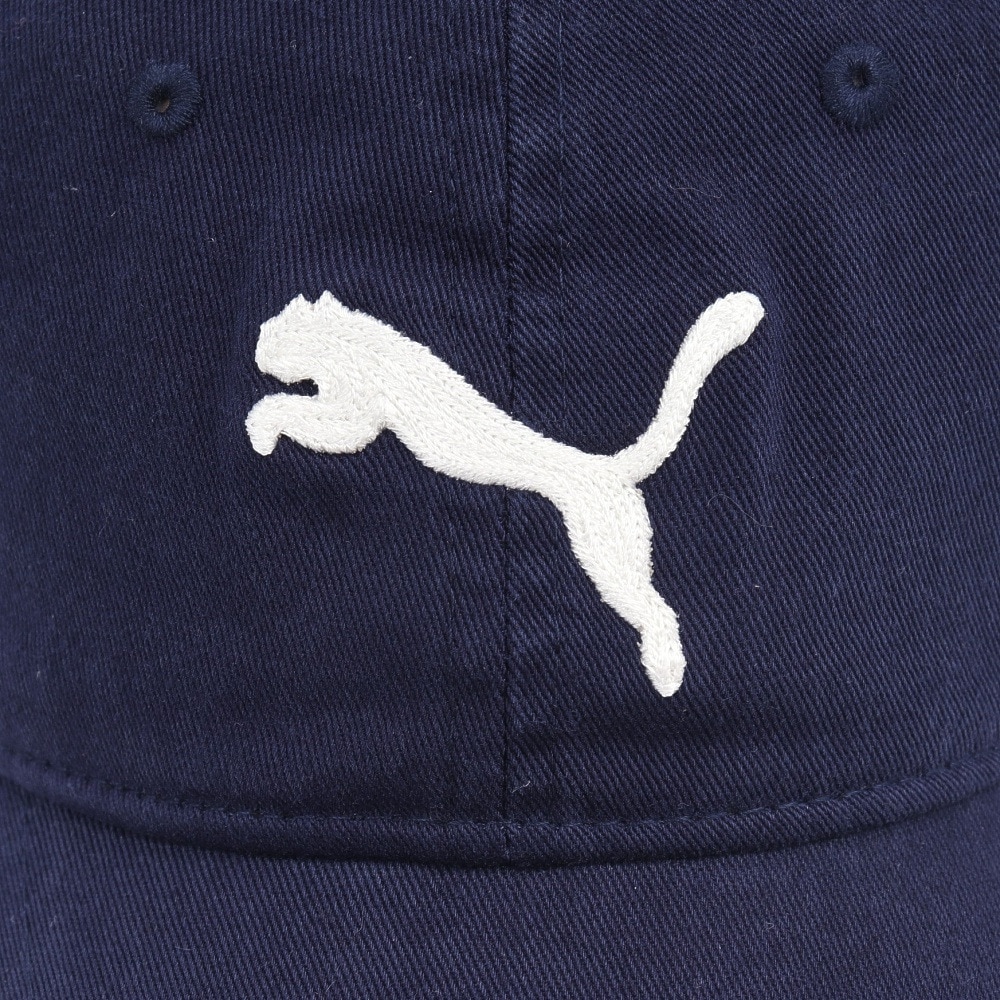 プーマ（PUMA）（メンズ、レディース）エレベーテッド ダッド キャップ EC02550602 帽子 ネイビー