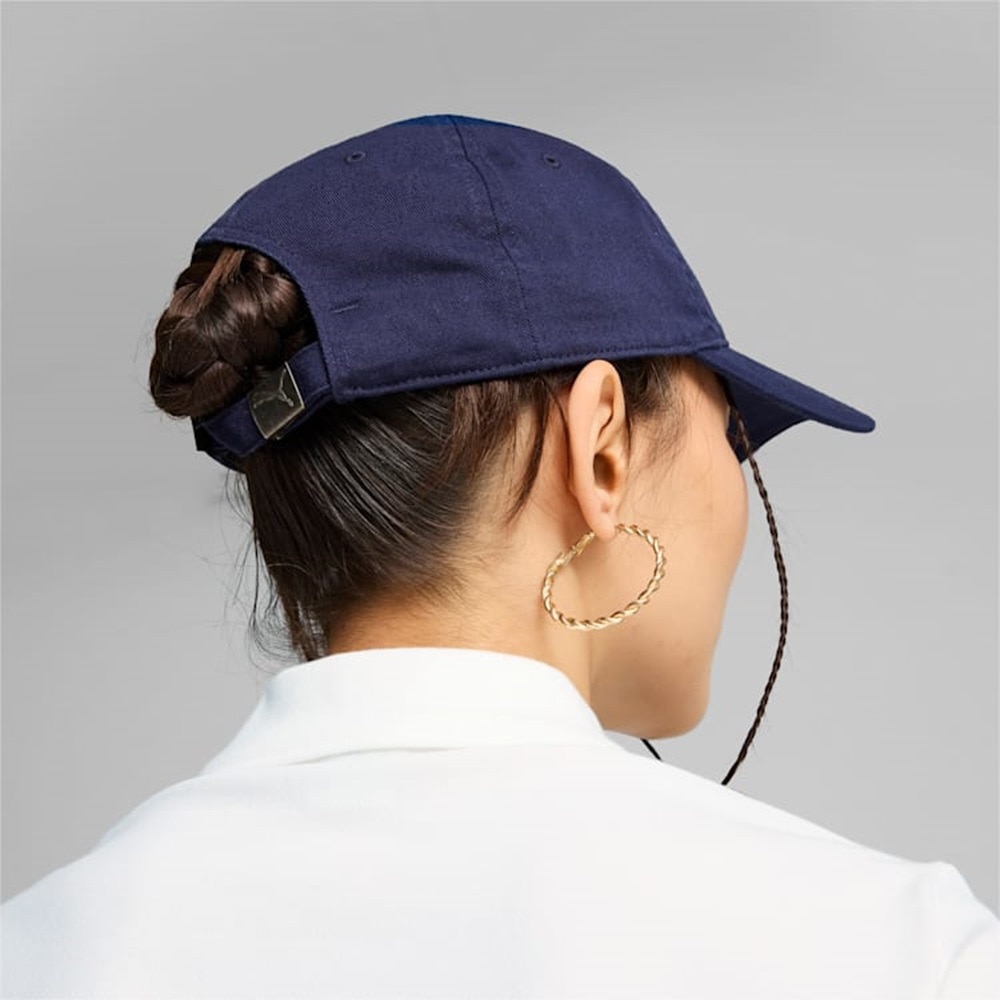 プーマ（PUMA）（メンズ、レディース）エレベーテッド ダッド キャップ EC02550602 帽子 ネイビー