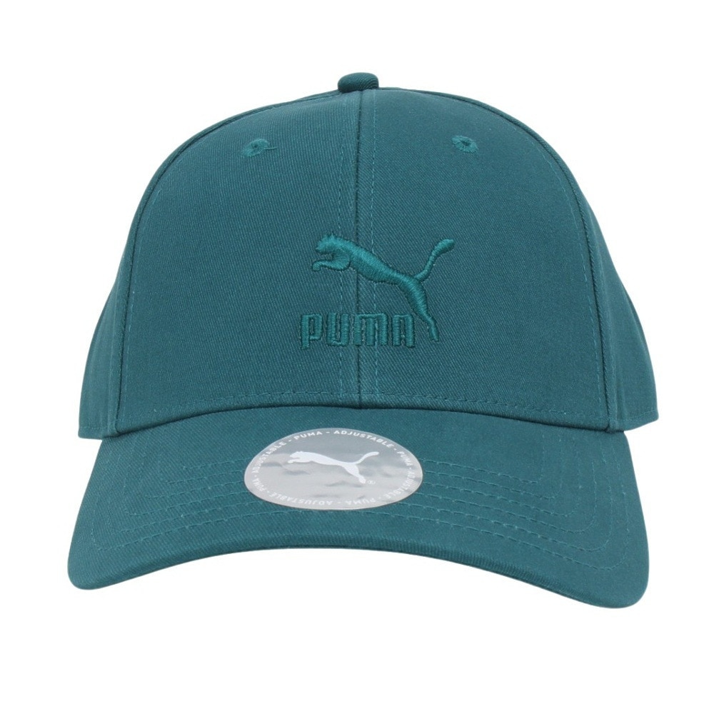 プーマ（PUMA）（メンズ、レディース）クラシック BB キャップ 02567804 帽子 グリーン