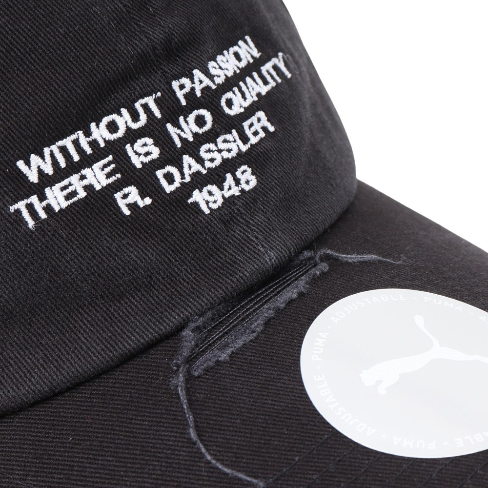 プーマ（PUMA）（メンズ、レディース）ディストゥレス BB キャップ 02591001 黒 フリーサイズ